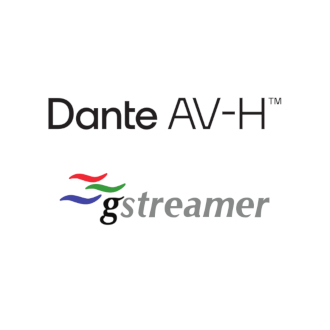 Dante AV-H, GStreamer