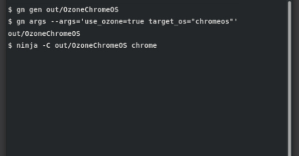 Running Chromium with Ozone-GBM on a GNU/Linux desktop