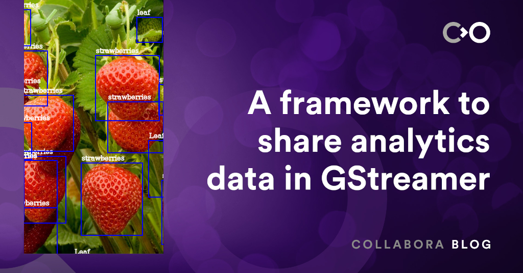 A framework to share analytics data in GStreamer