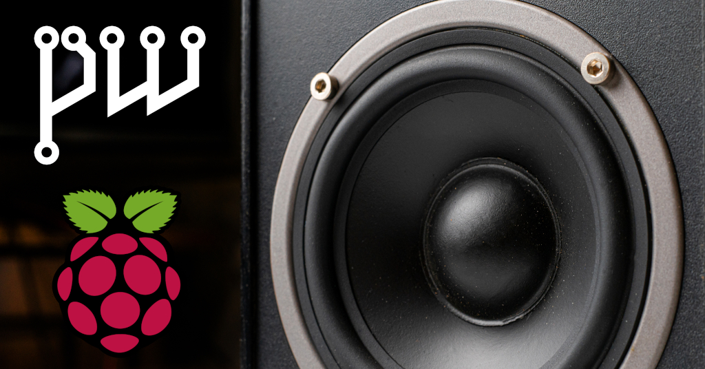 Using a Raspberry Pi as a Bluetooth speaker with PipeWire