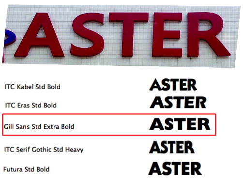 Collabora- sample font